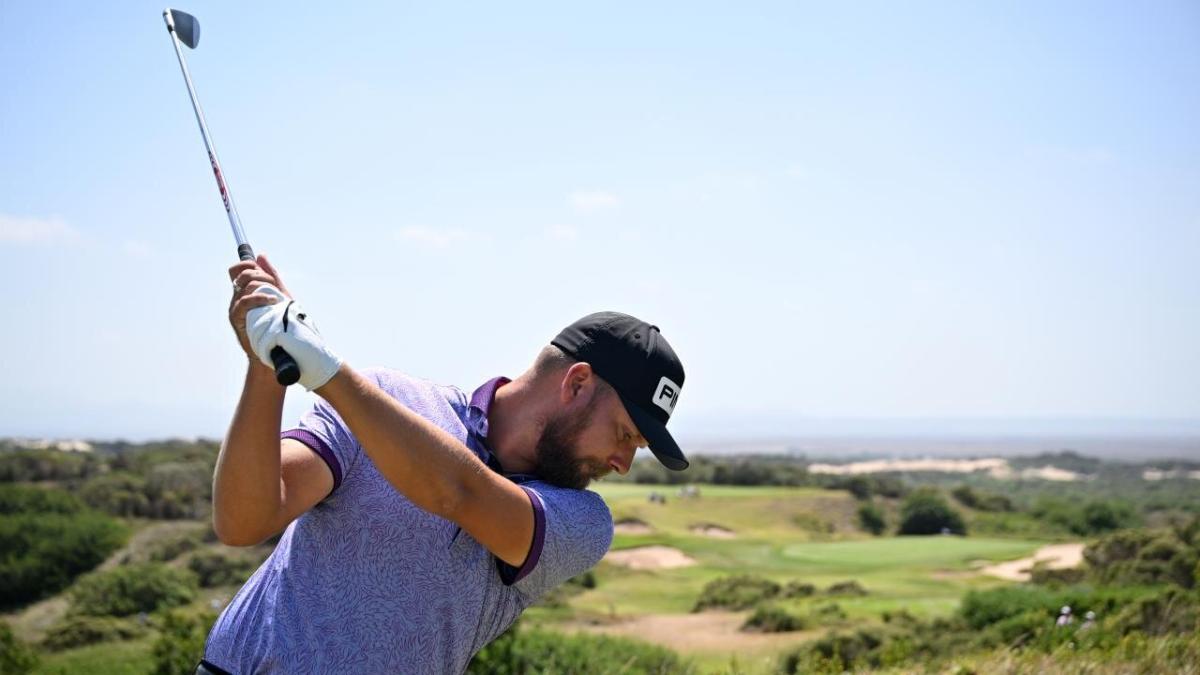 Golfer Daniel Brown